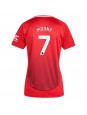 Manchester United Mason Mount #7 Heimtrikot für Frauen 2024-25 Kurzarm